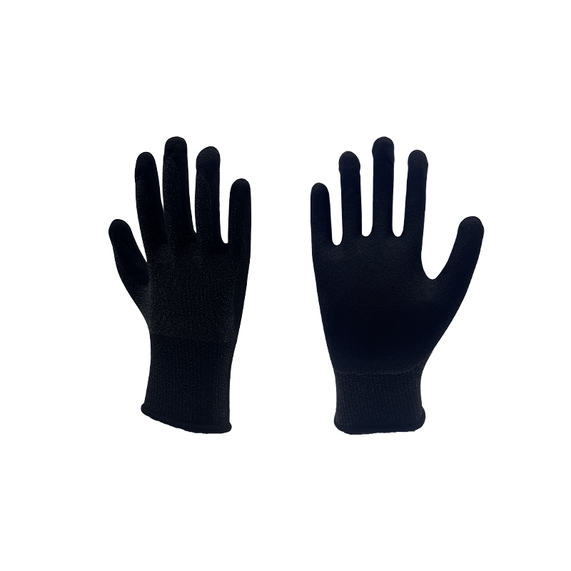 Guanti smerigliati in nitrile spandex nano poliestere calibro 13